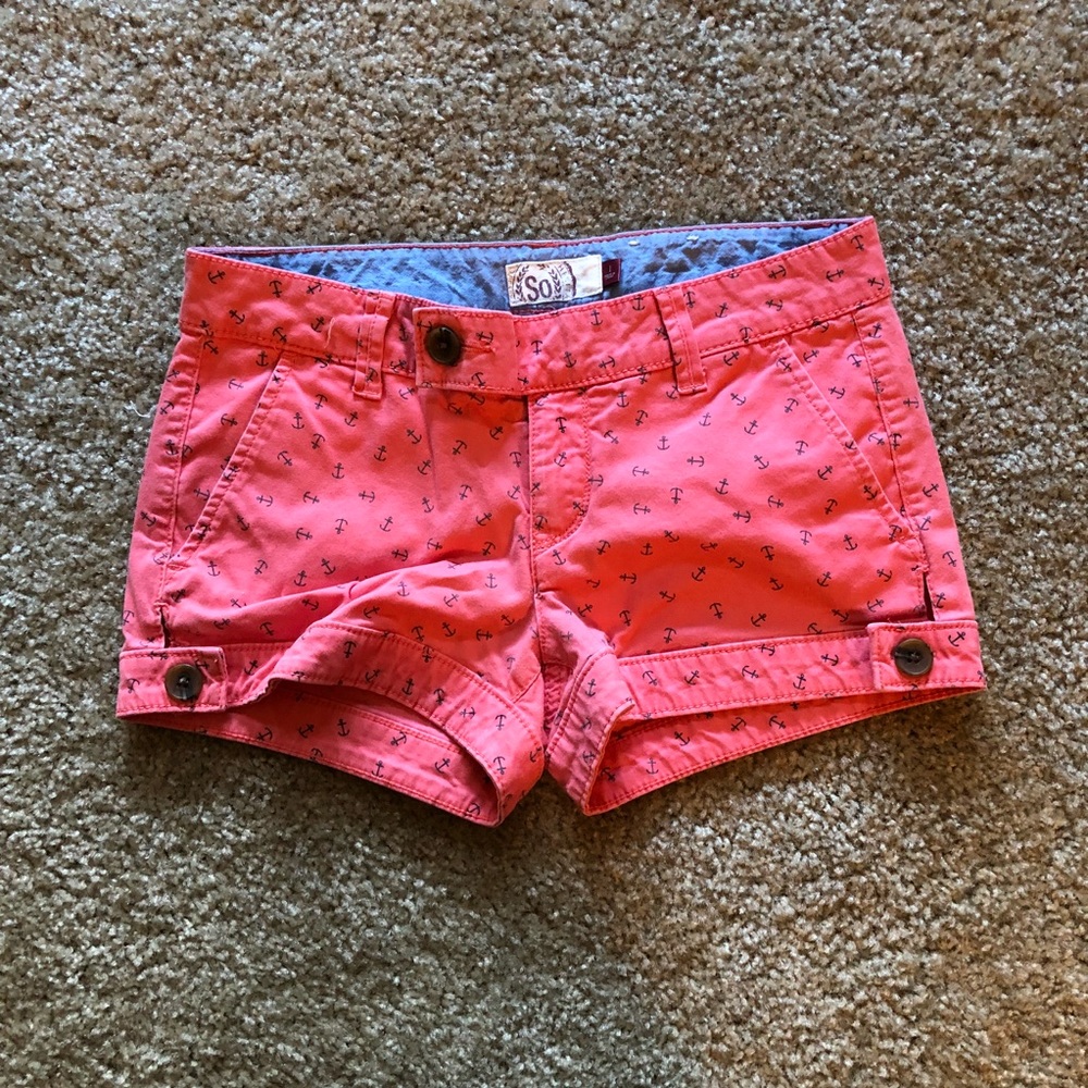 Salmon Anchor Shorts